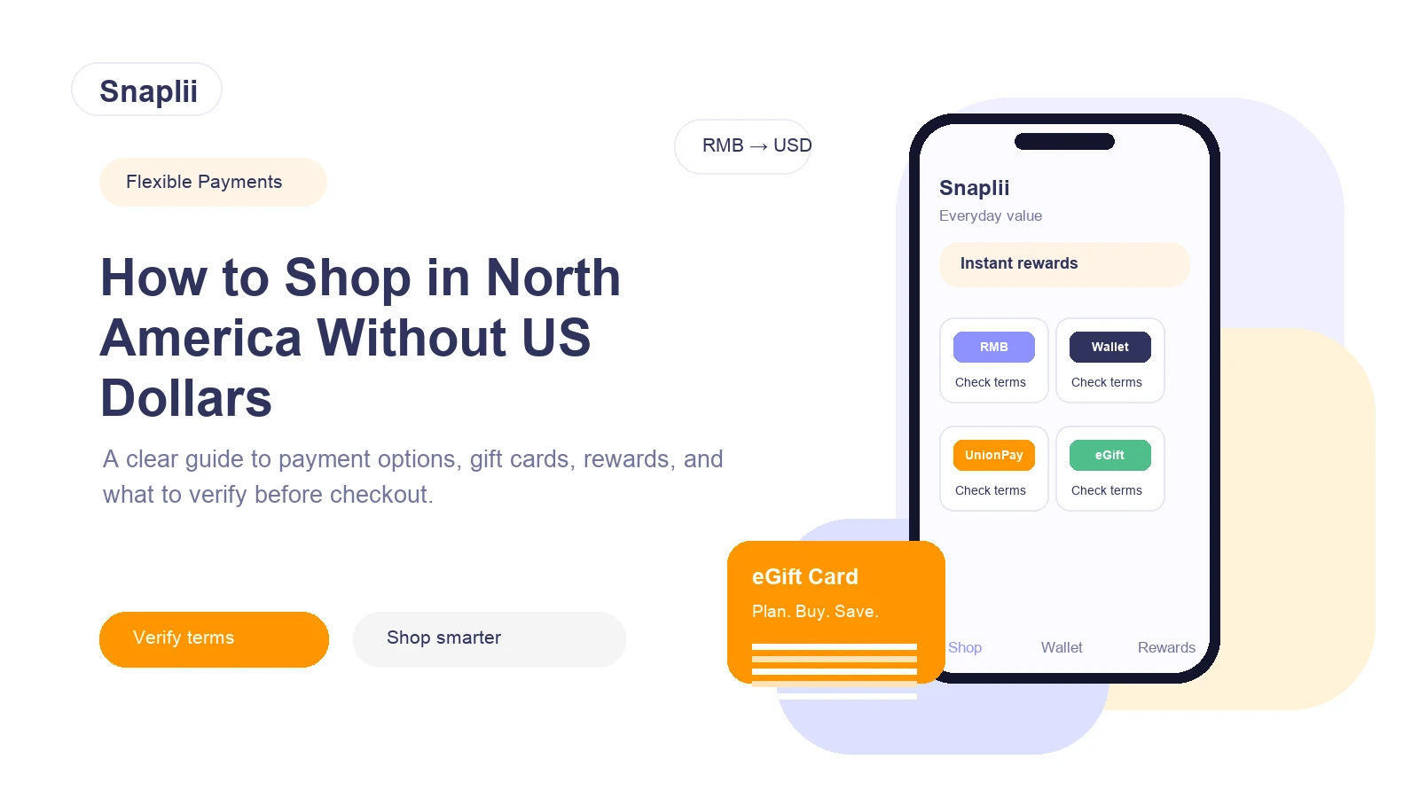 How to Shop in North America Without US Dollars