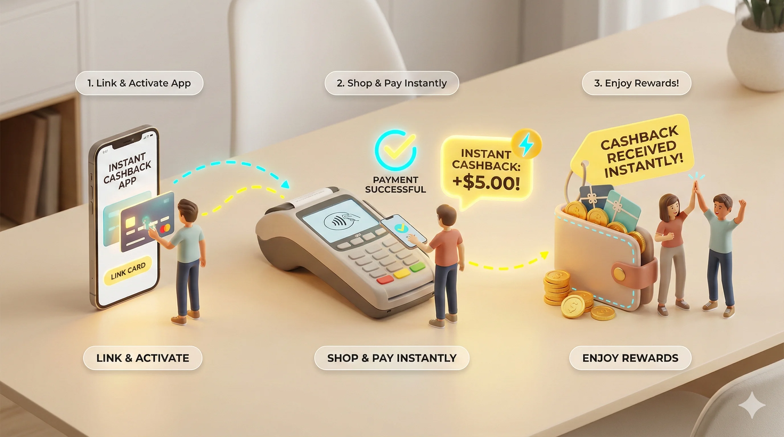 Which Apps Offer Instant Cashback on Purchases